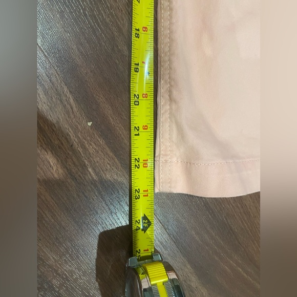 Loft, size 6 petite orange/peach crop pant - Picture 5 of 5